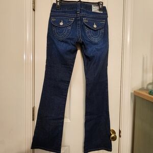 ❤️True Religion Becky Jeans Size 26 With 30" Inseam Excellent Condition